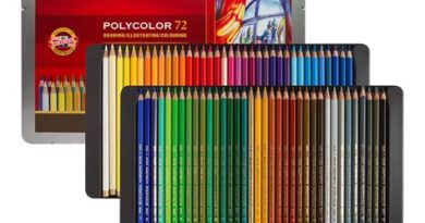 Koh-i-Noor Polycolor Colored Pencils, Set of 72