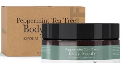 Hempz Revitalizing Peppermint & Tea Tree Herbal Body Scrub