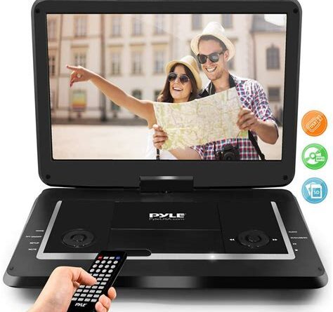 Pyle PDVD1769 17.6-Inch Portable DVD Player