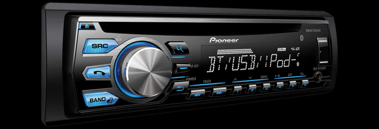pioneer bluetooth car audio receivers
