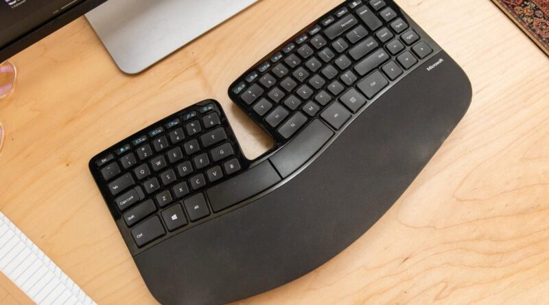 microsoft wireless ergonomic keyboards