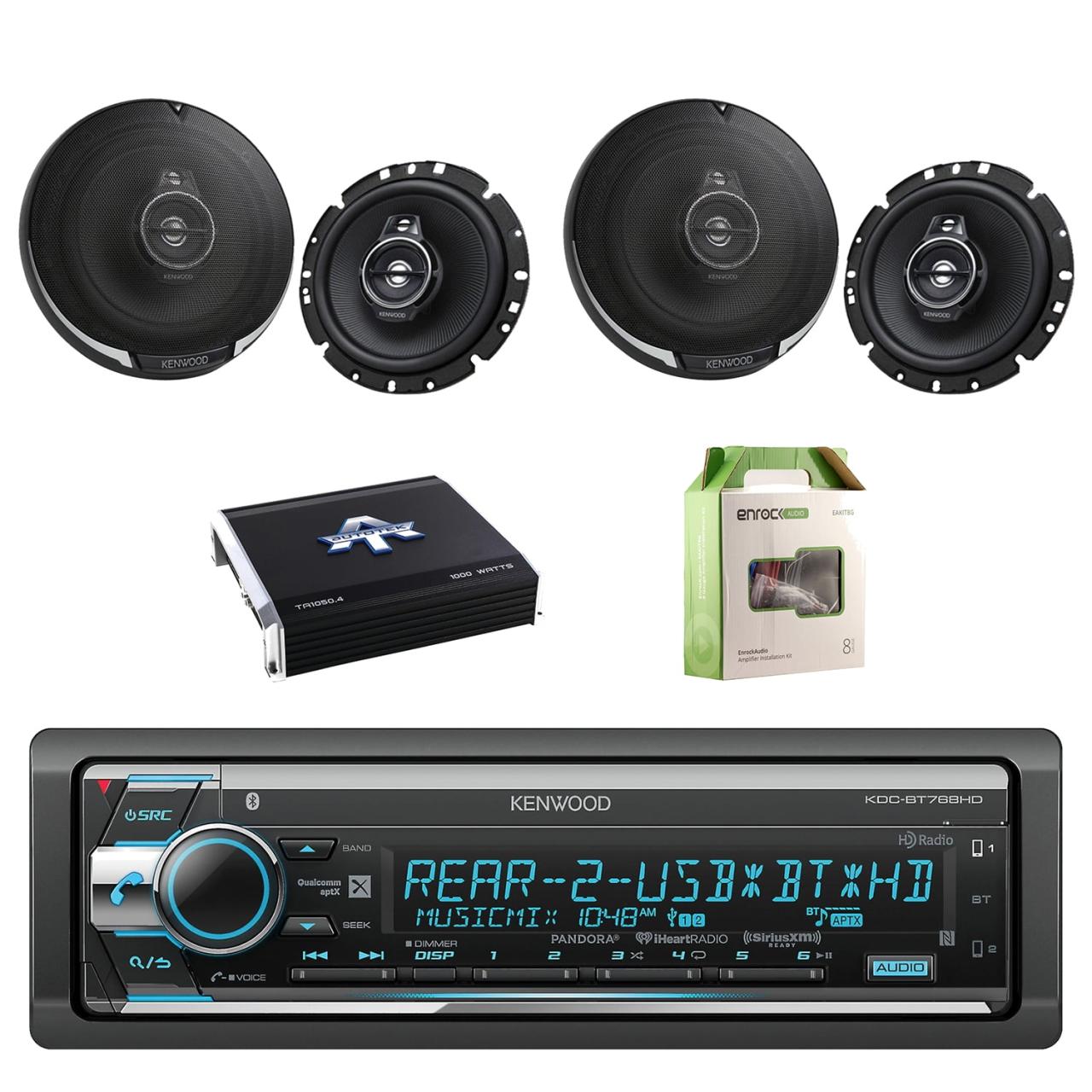 kenwood bluetooth car audio receivers
