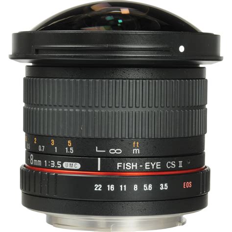 Samyang 8mm f/3.5 Fisheye Lens