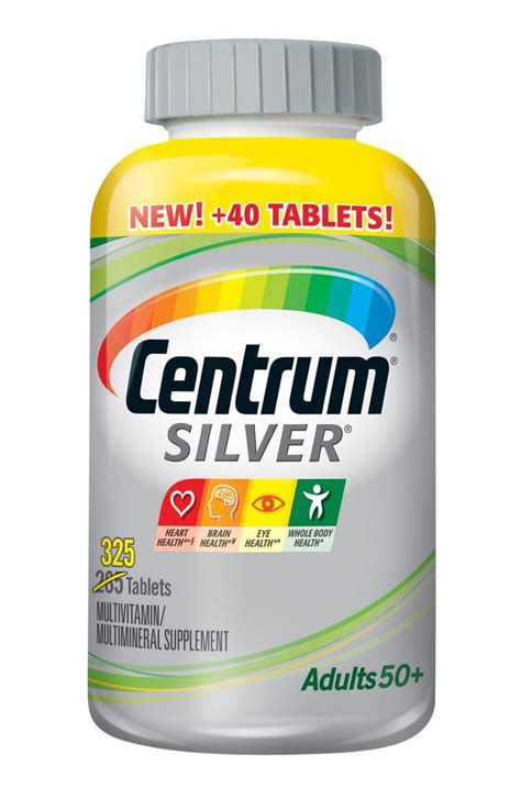 Centrum Silver Multivitamin for Adults 50+