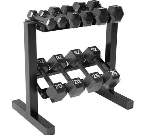 CAP Barbell 150-Pound Iron Dumbbell Set