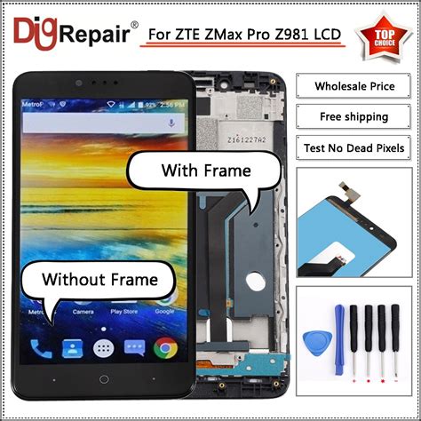 ZTE ZMax Pro LCD Display and Touch Screen Digitizer Assembly