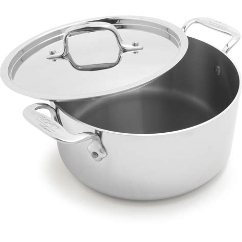 All-Clad D3 Stainless Steel 2-Quart Saucepan with Lid