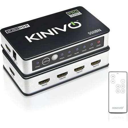 Kinivo 5-Port HDMI Switch with HDCP 2.2