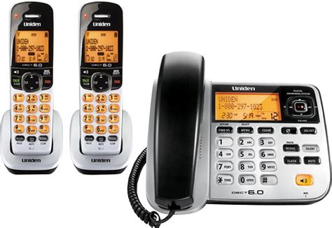 Uniden D1788-2 DECT 6.0 Cordless Telephone