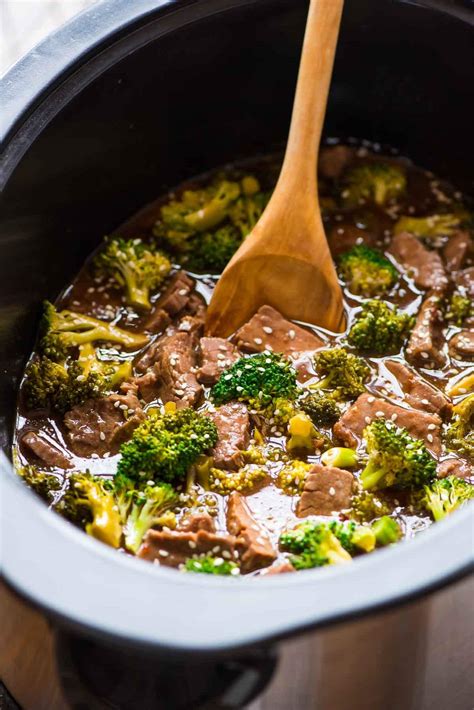 Crock Pot Beef and Broccoli