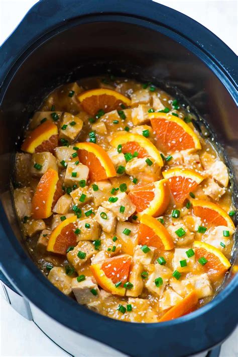 Crock Pot Orange Chicken