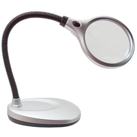 Illuminated Magnifier with Stand