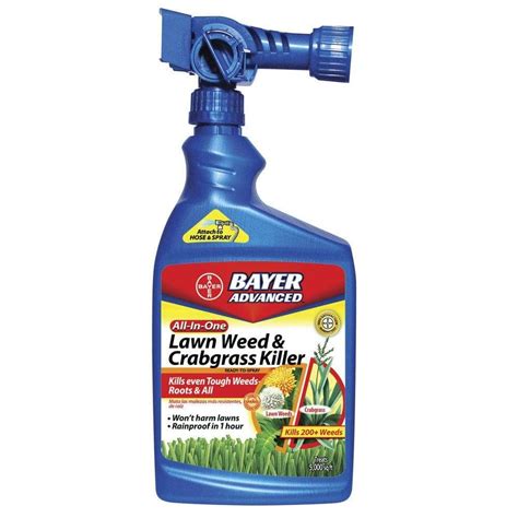 Bayer Advanced All-in-One Lawn Weed & Crabgrass Killer