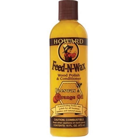 Howard Feed-N-Wax Wood Polish and Conditioner