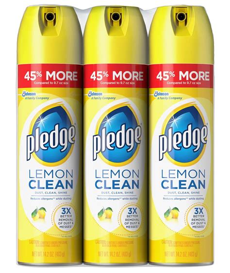 Pledge Lemon Clean Furniture Polish