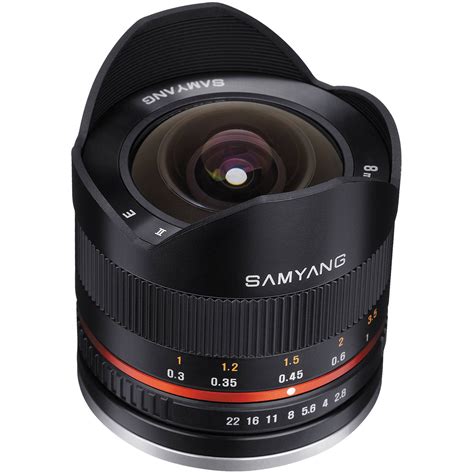 Samyang 12mm f/2.8 Fisheye Lens for Fuji X-Mount