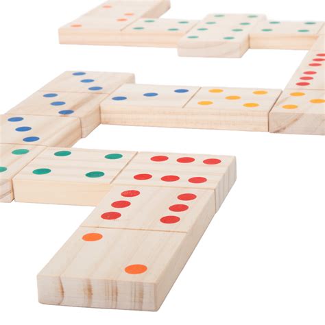 Jax Jumbo Wooden Dominoes